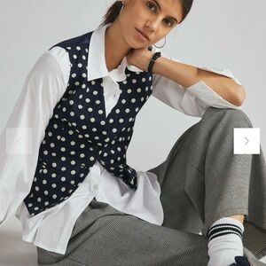 Hutch polka a dot vest